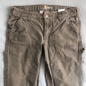 Carhartt Double Knee Slim Fit women’s Carpenter pants size 8